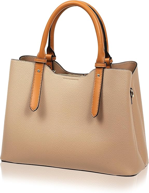 トートバッグ レディース PU バイカラー 2WAY 軽量